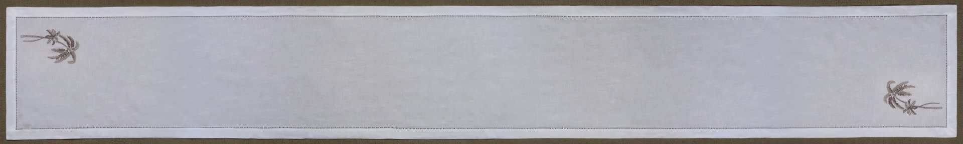 Svit Off White & Grey Table Runner - 40X300 cm