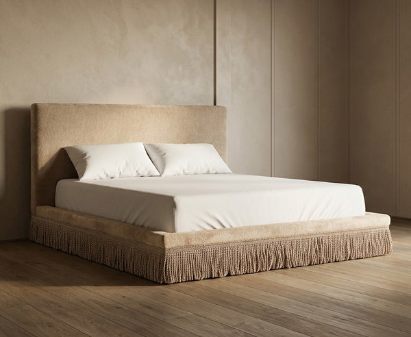 Anastasia King bed Taupe - 180x200 CM Anastasia King bed Taupe - 180x200 CM
