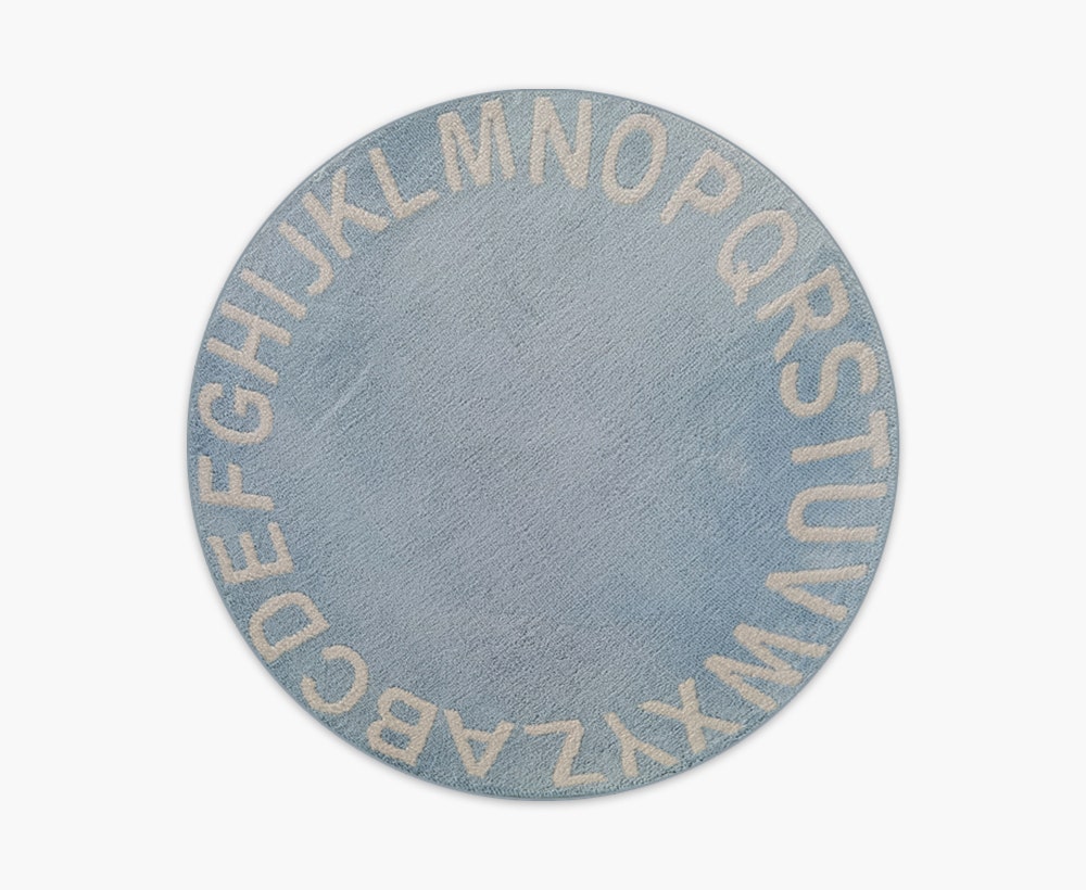 ABC Round Rug