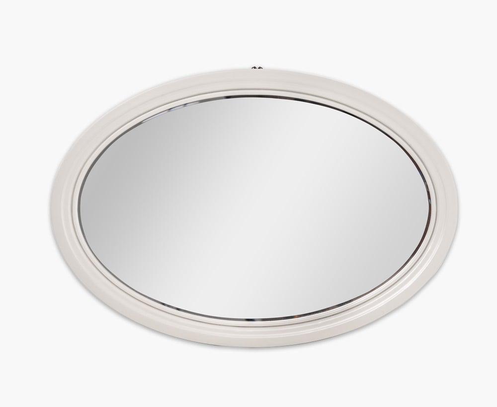 Amellie Kids Oval Mirror 80x55 Grey