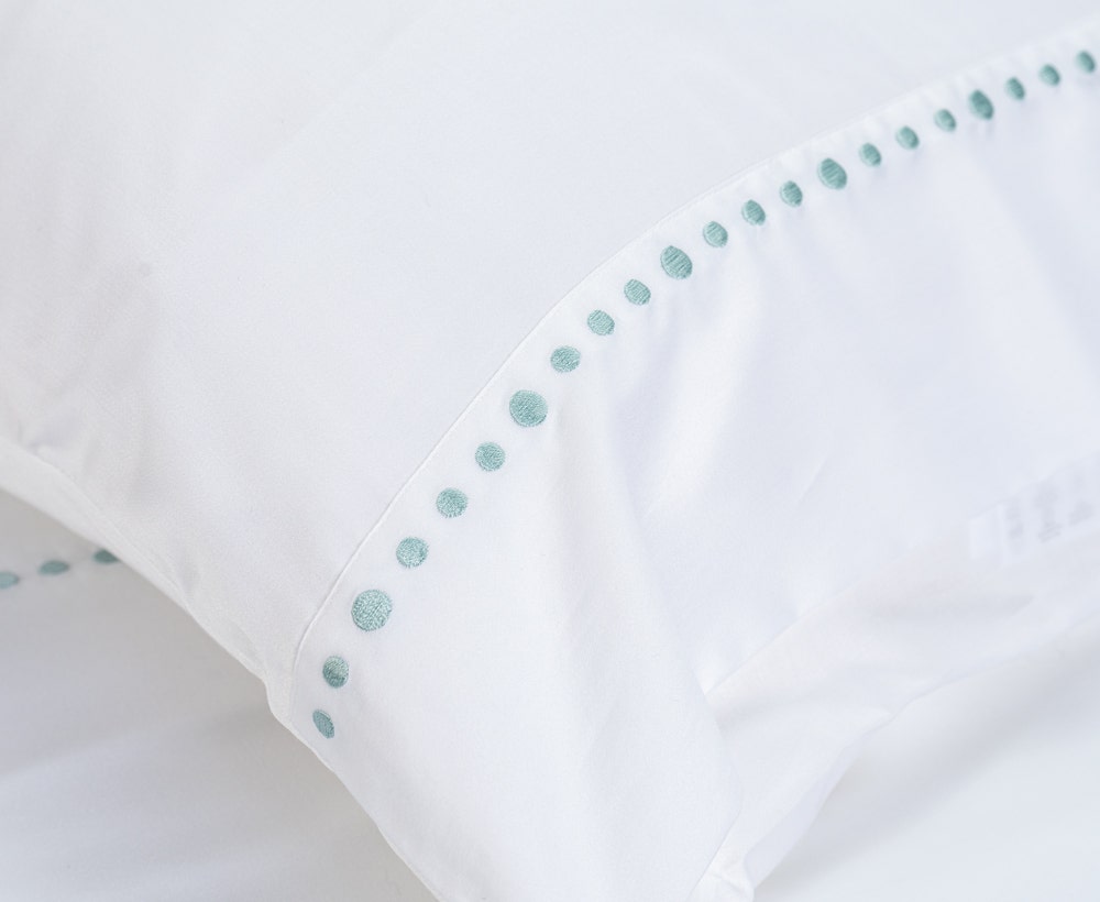 S/6 Duvet Cover Arazo WH/LT.TURQ 260x240