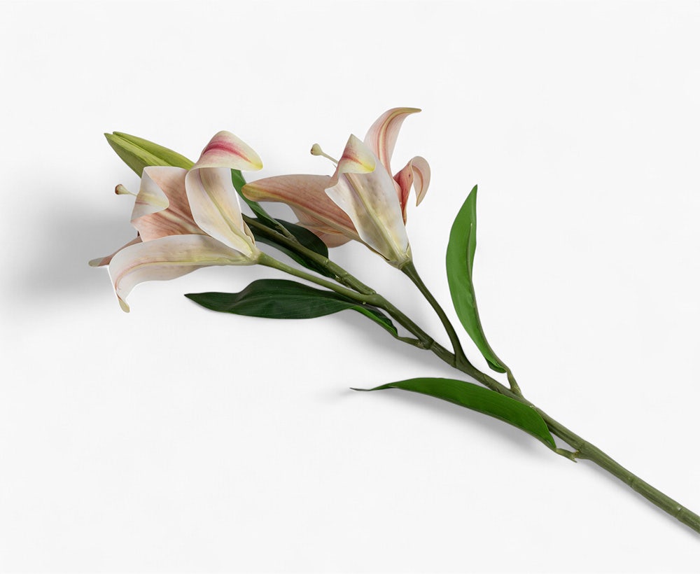 Artificial Lily Flower 18X88CM ~Pk