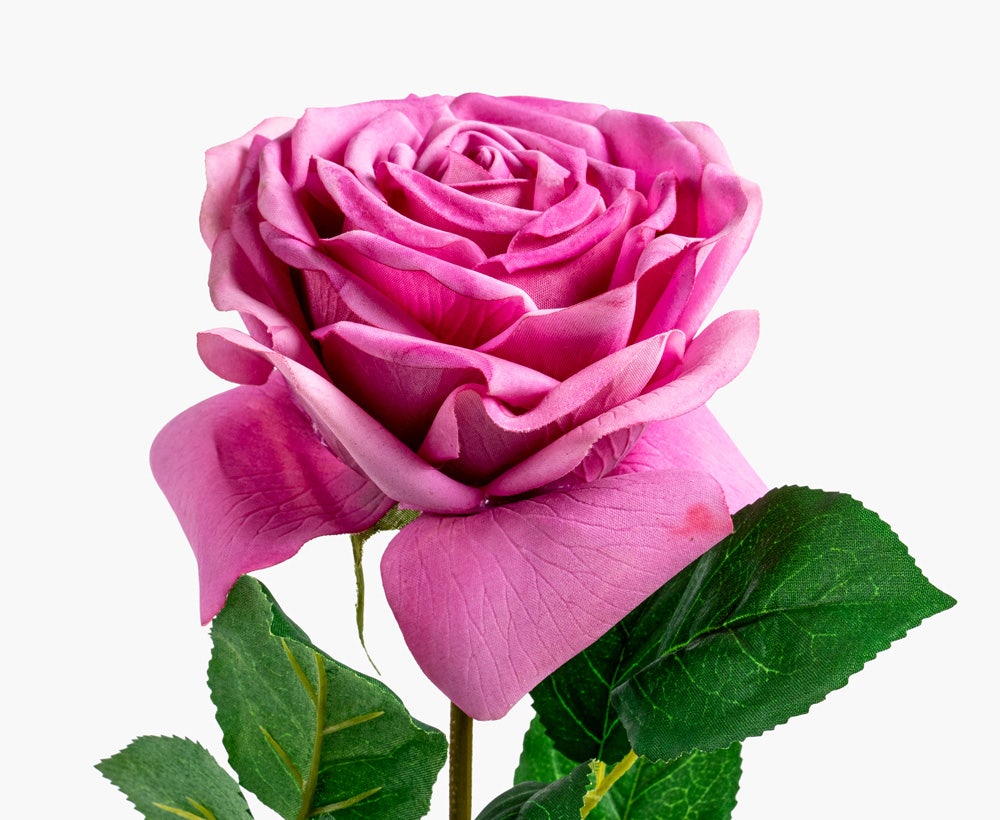 Artificial Rose Flower 12X65CM Pur