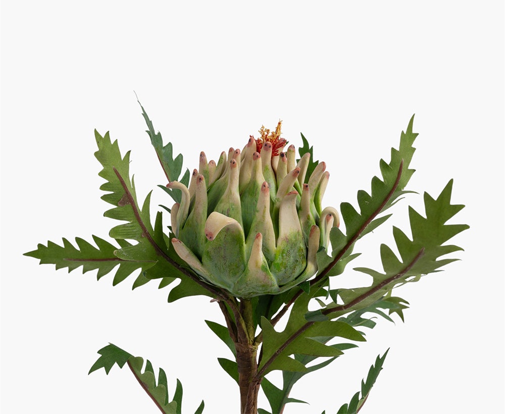 Artificial Silybum Flower Yellow