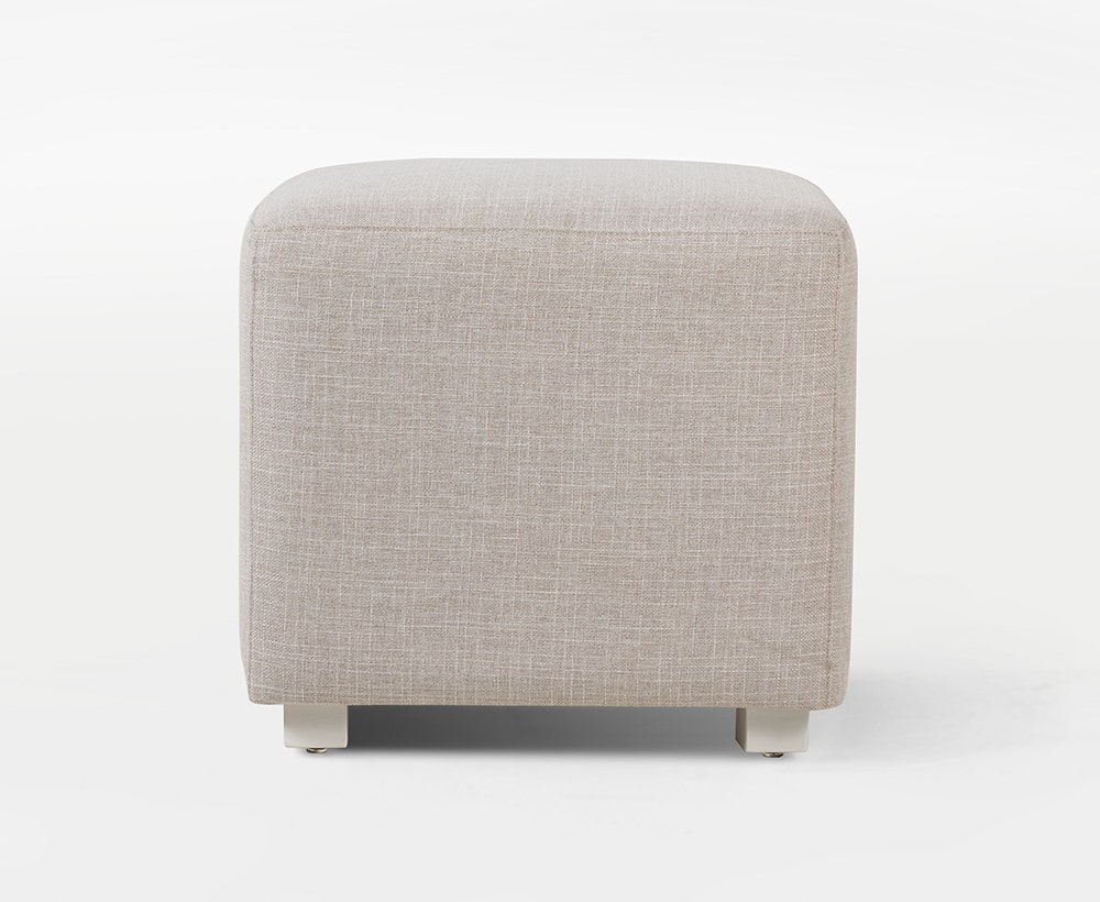 Blossom White Kids Stool, 48*48*45 cm