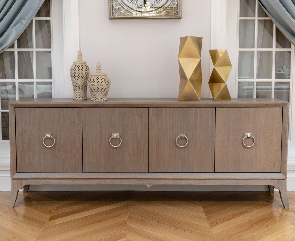 Graydon Light Grey Buffet for Modern Decor
