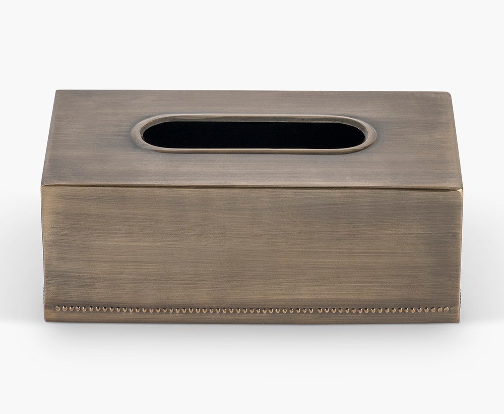 Classic Beaded Tissue Box