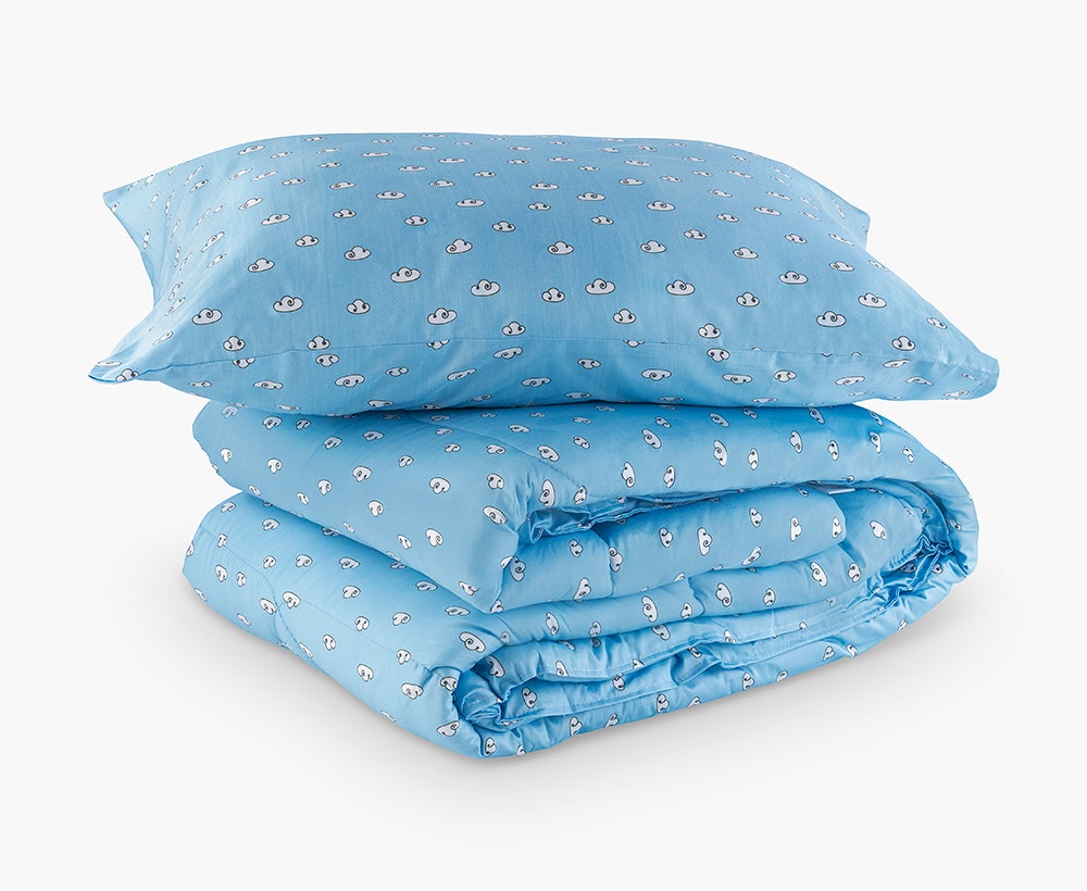 Clouds toddler 3pc comforter 135x220cm