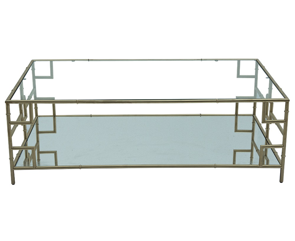 Tito Gold Coffee Table to Complete Home Furniture