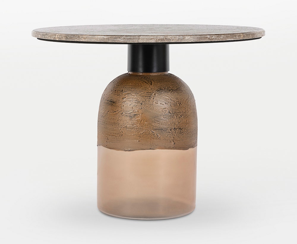 Crude Side Table