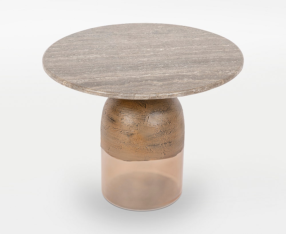 Crude Side Table
