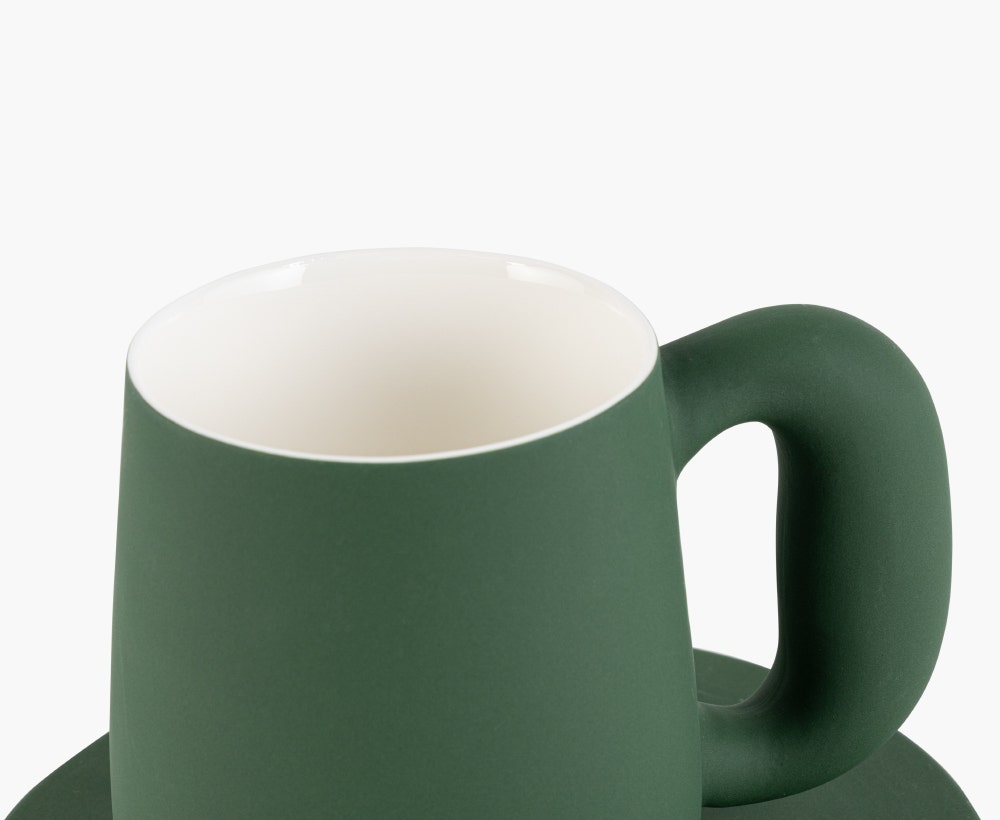 Porcelain Cup & Saucer - 480 ml