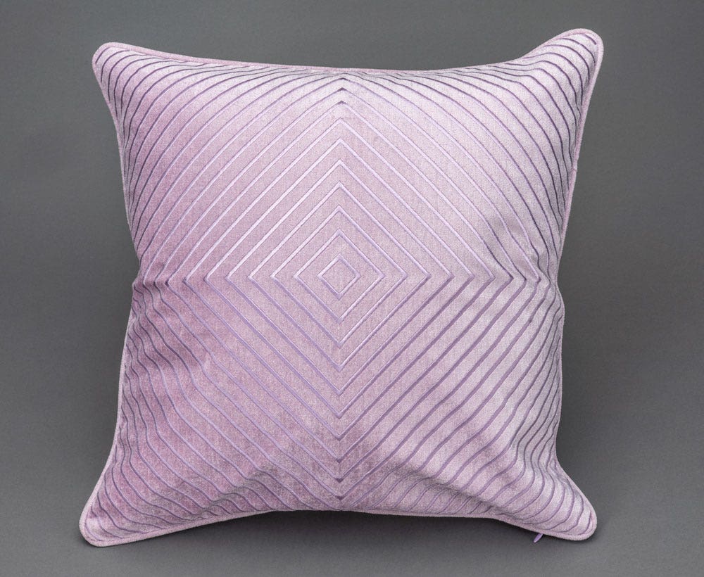 Lilac cushion outlet