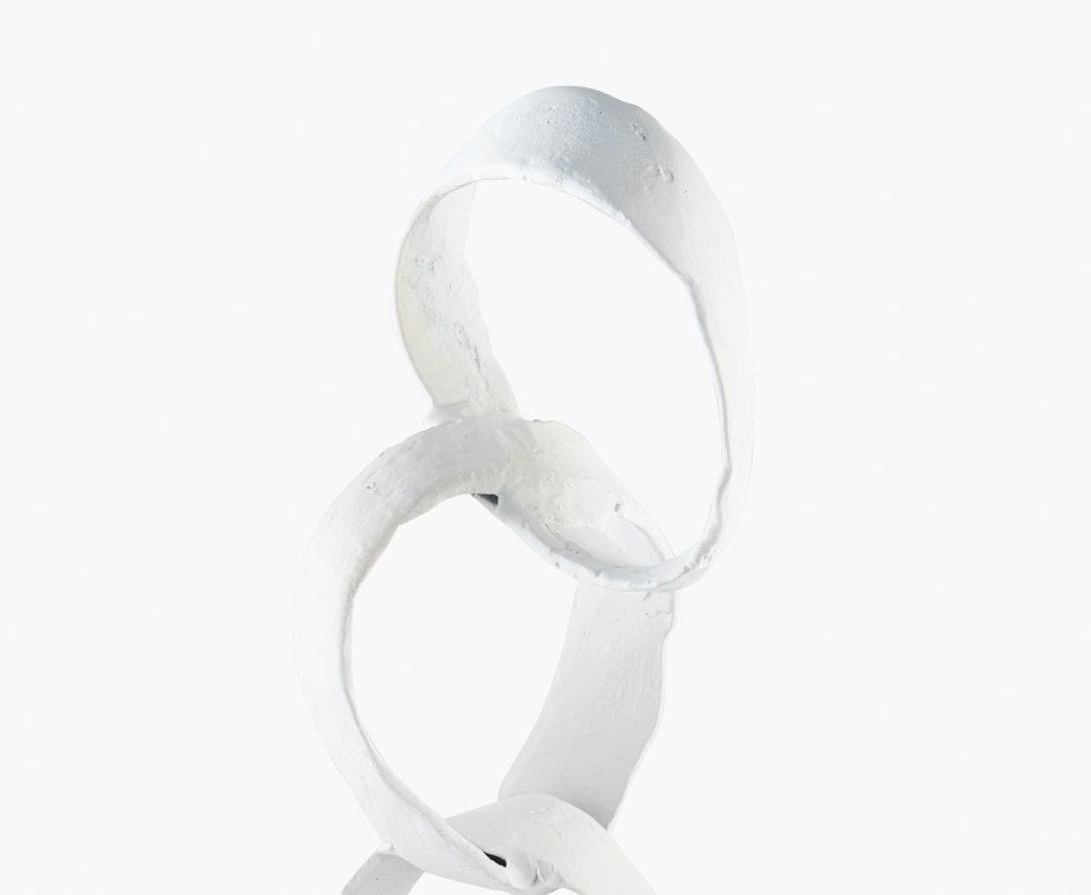 Deco Object NKL/Shiny WH 15x15x55cm