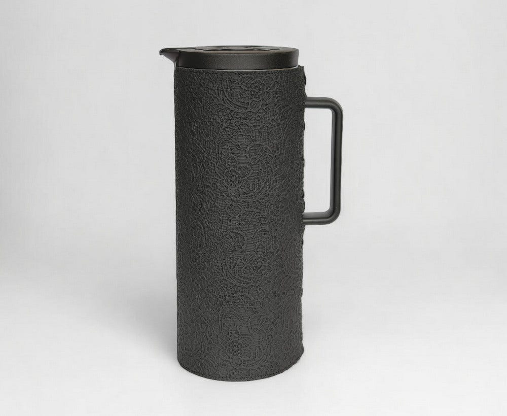 Dentelle Lace Flask-1L 17X11X30CM~Black