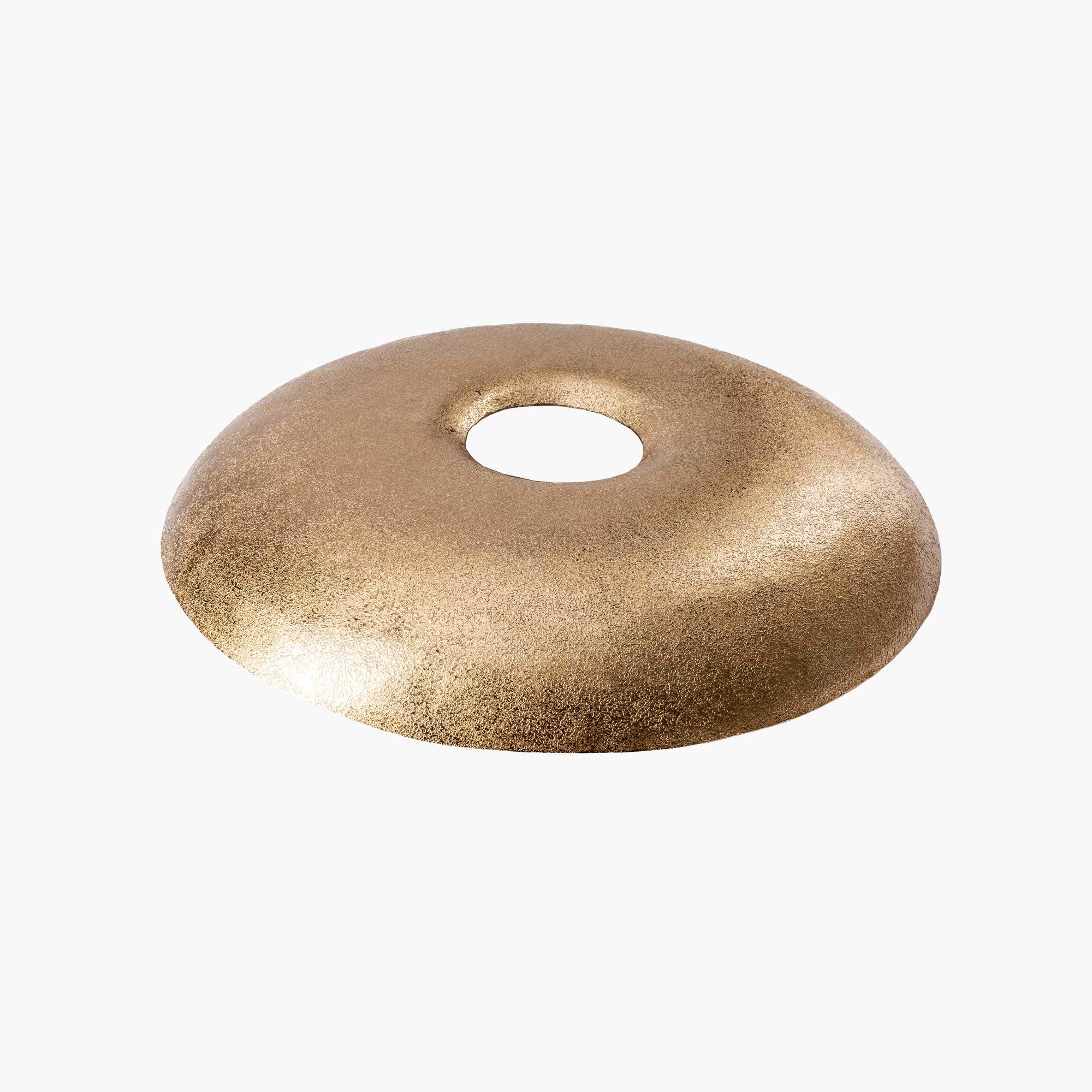 Donut Wall Sconce Brass
