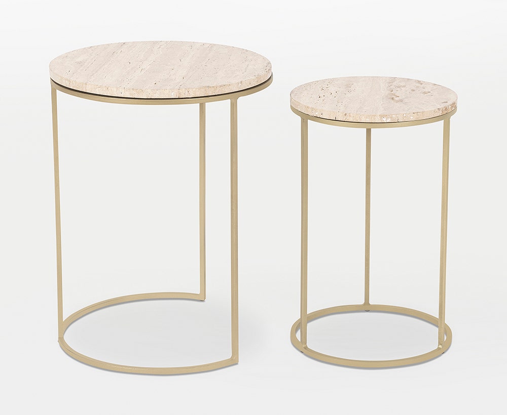 Nesting online accent table