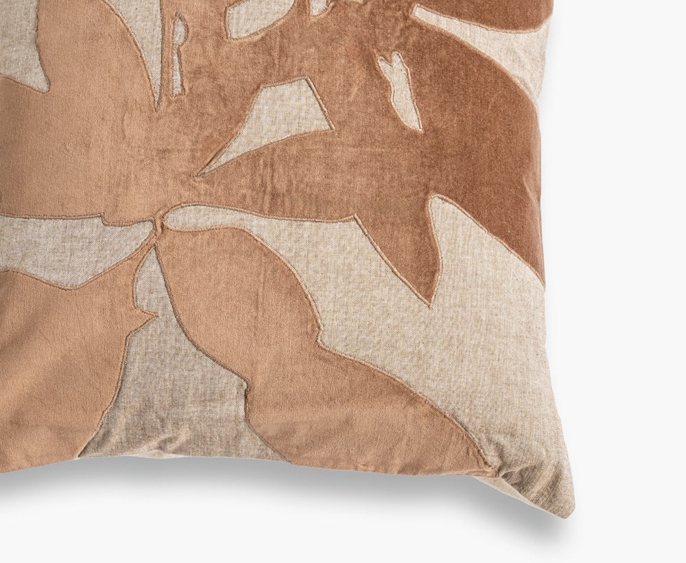 Elia Cushion Cover 52X52CM Beige/Brown