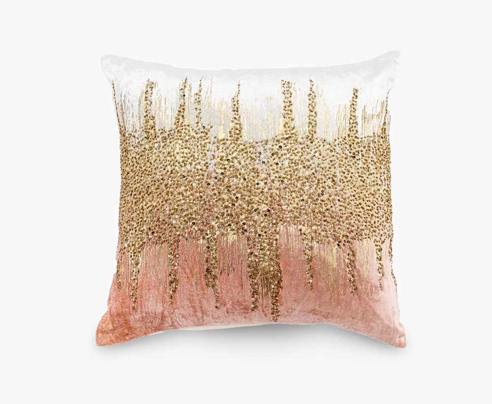 Embellished cushion sales