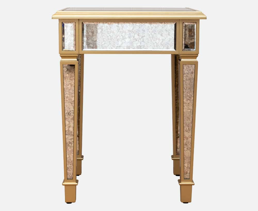 Antique gold end tables deals