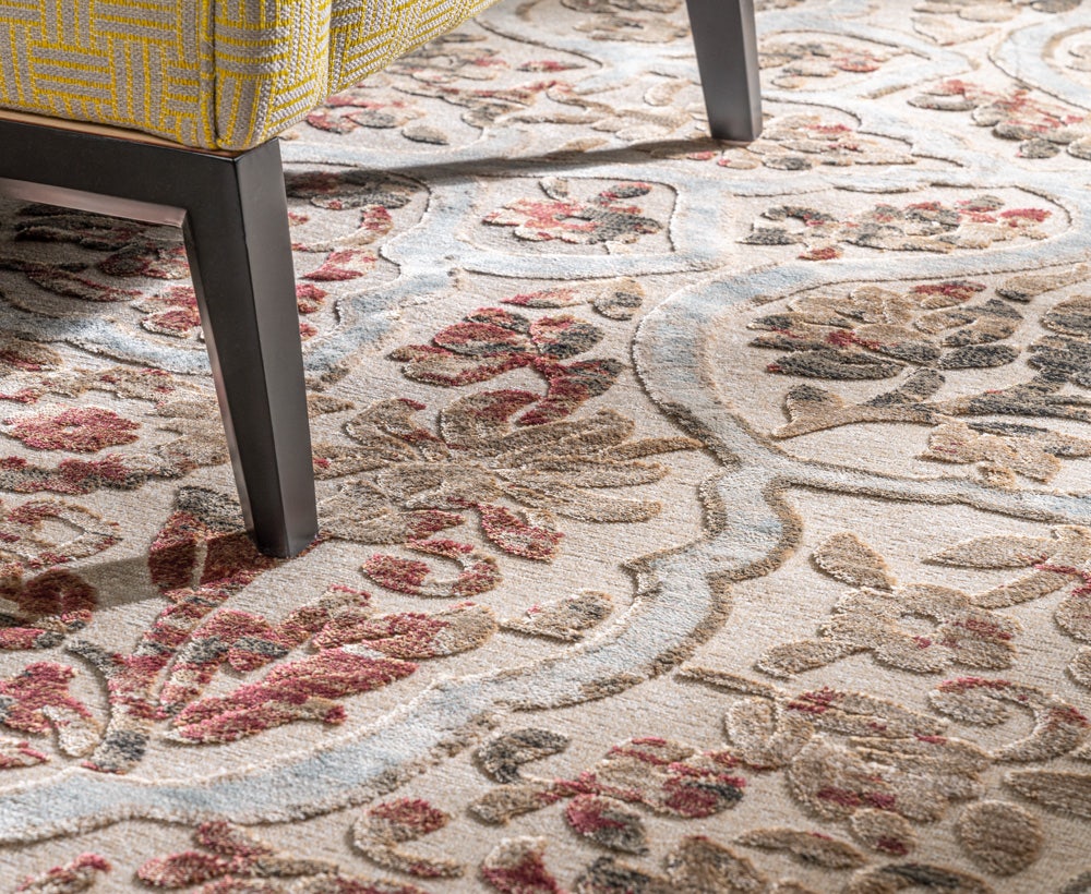 Farashe Round Rug 300X300CM Stone Multi