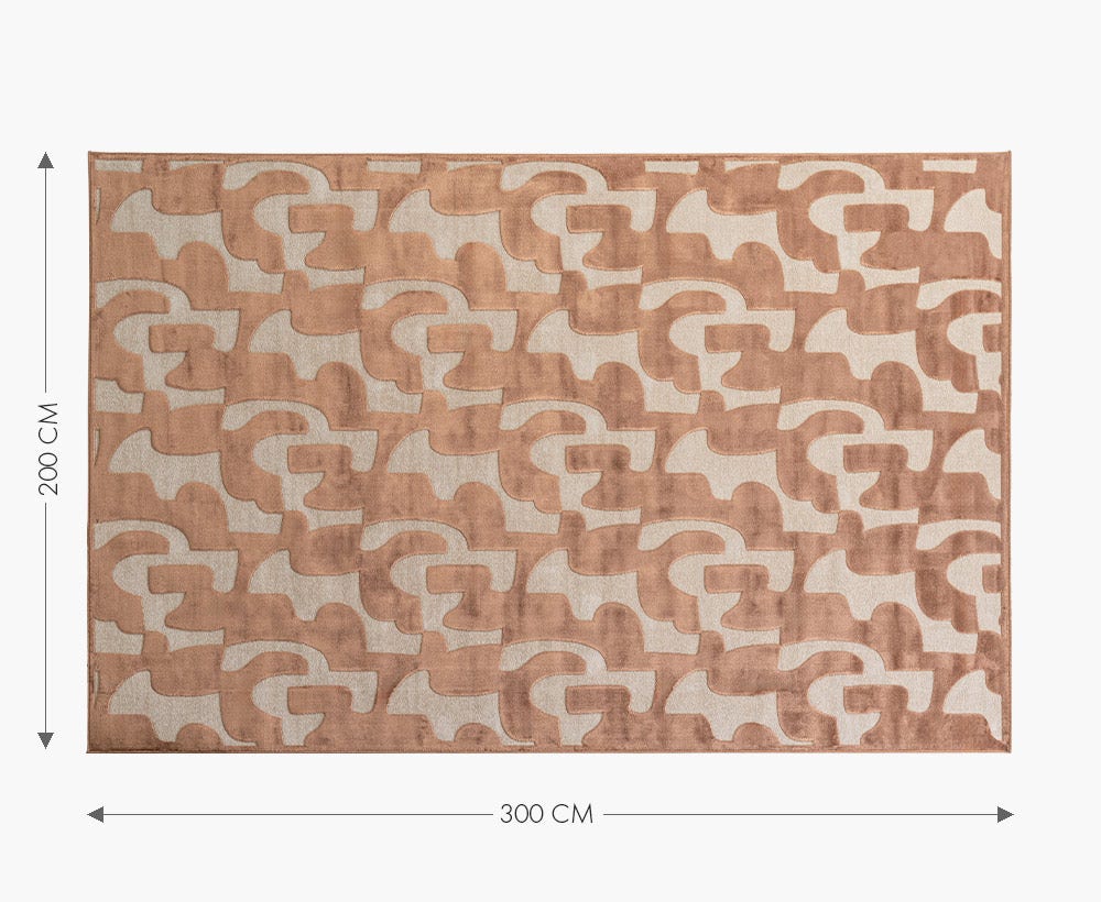 Farashe Rug 200X300CM Brown Sand