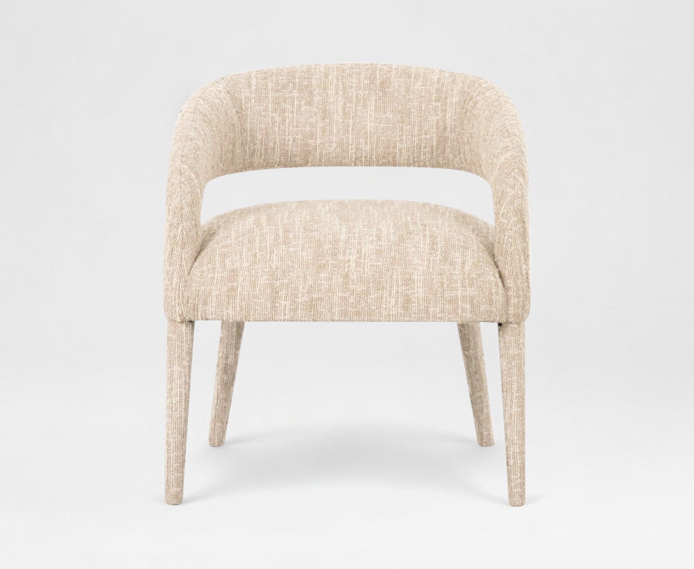 Franco low dining chair 59x57x64 beige