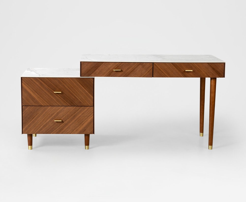 Gavin vanity 150x60x75 brown