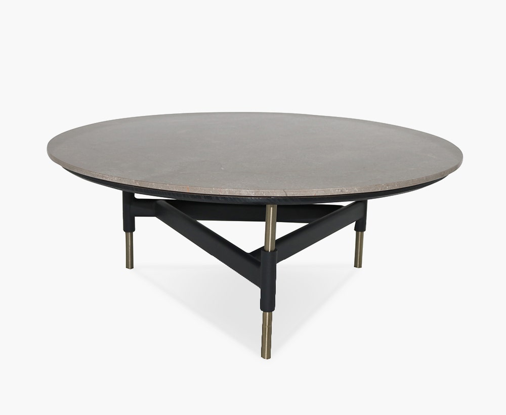 Gilda Coffee Table Grey - Black