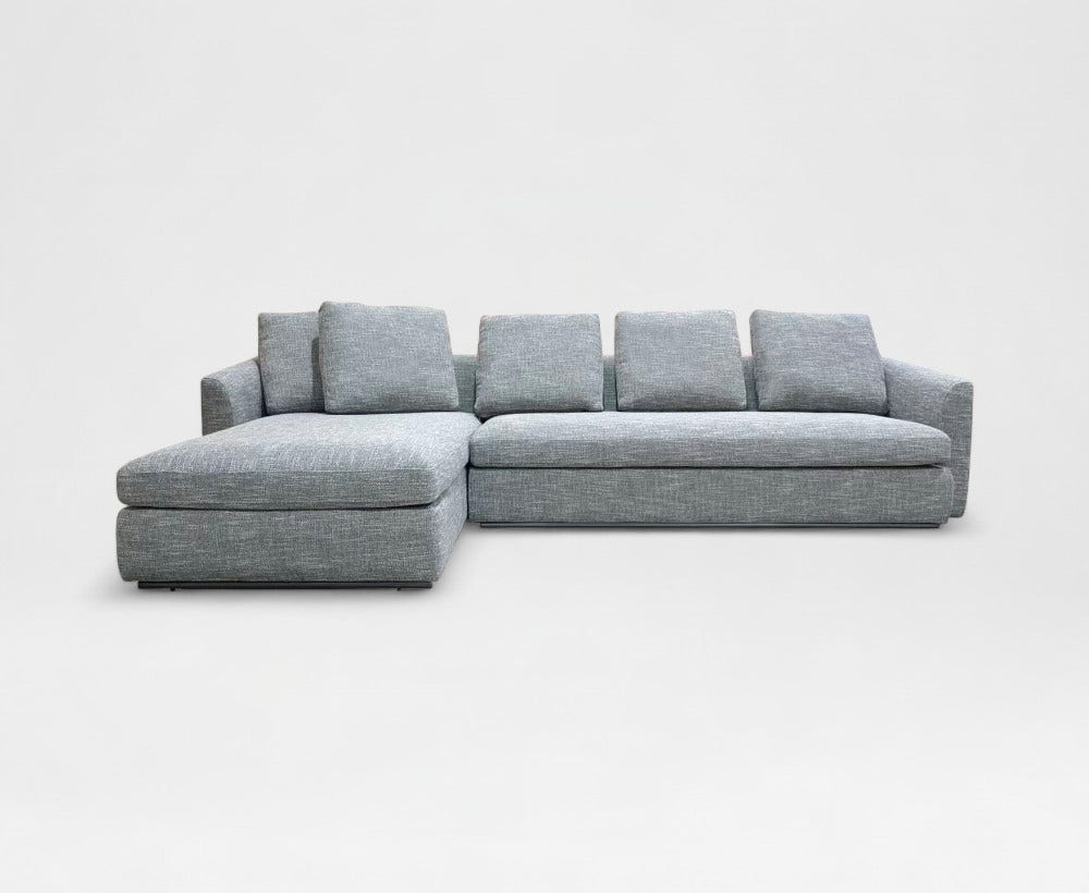 Hailey corner sofa328x170.5x71.7blk/whte