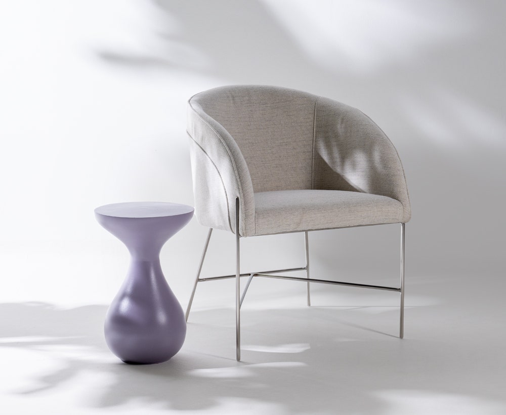 Iris dining arm chair