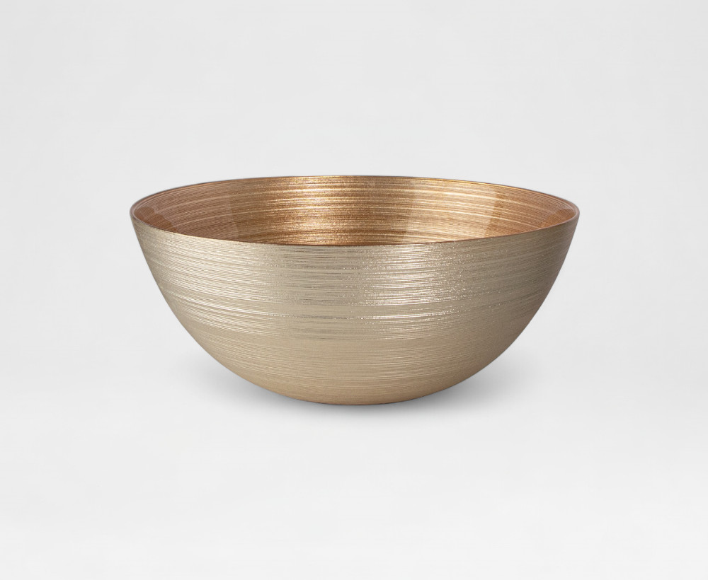 Izan Gold Serving Bowl - 28X11.6 cm