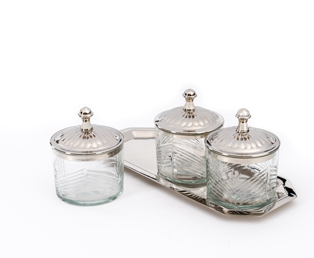 Mazzanti S/3 Serving Tray H10.5CM Sl