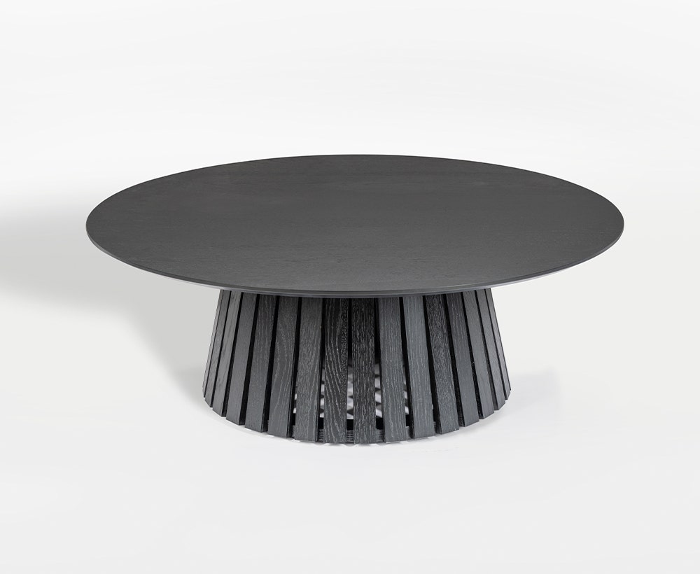 Keg Coffee Table Black
