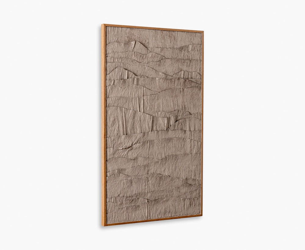 Lida Organic Wall Decor 68X120CM Beige