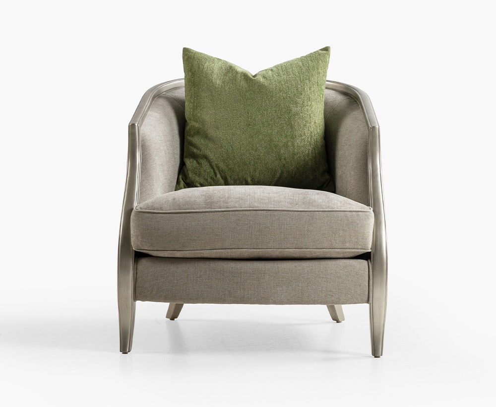 Lucca 1 seater 88x85x83 khaki