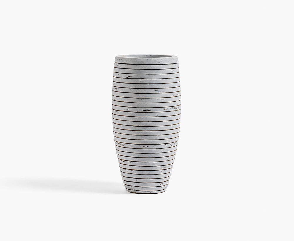 Maceta Planter 41X41X62CM ~ Greige
