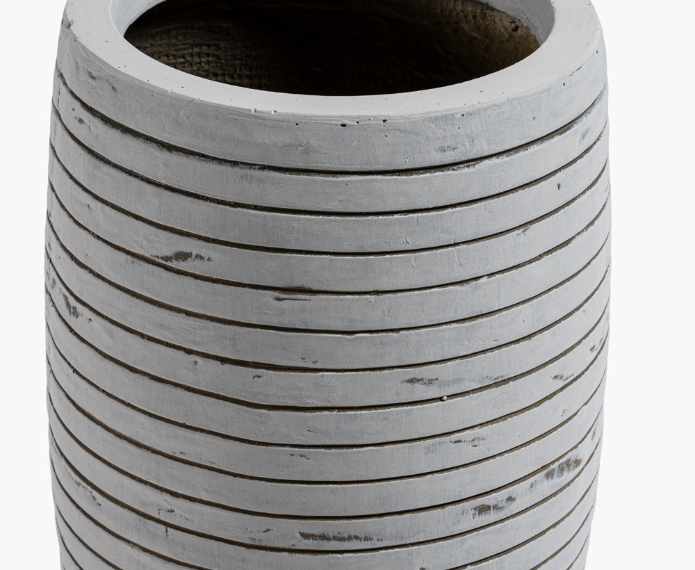 Maceta Planter 41X41X62CM ~ Greige
