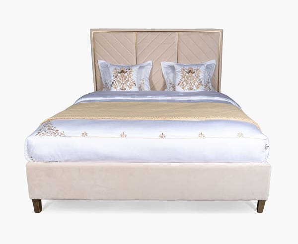 Matias King Bed Luxury Design Made Of, What Size Canvas Over King Bed