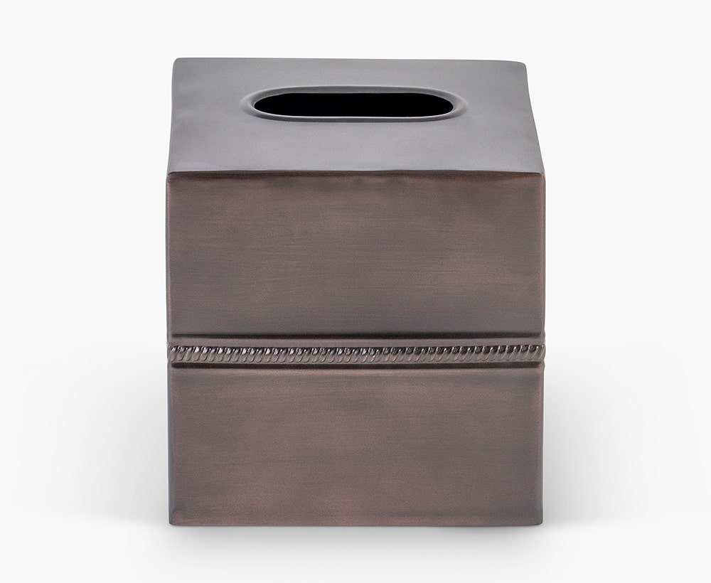 Shop Square Tissue Box Hand ORB 15x15cm 34 Online in UAE 2XL Home