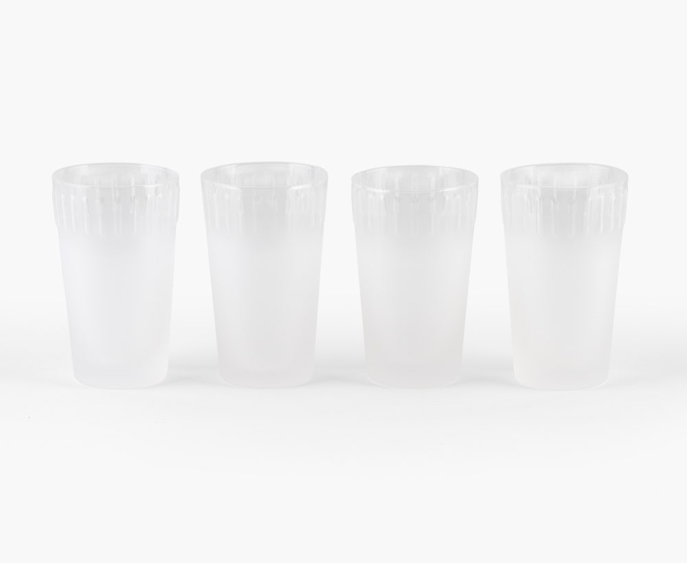 Nate 4-Piece Glass Tumbler Set - 330 ml