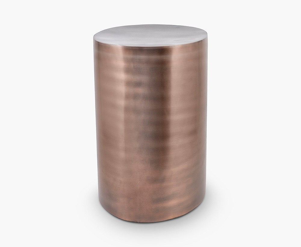 Ogima stool 39x30x45 copper/bronze