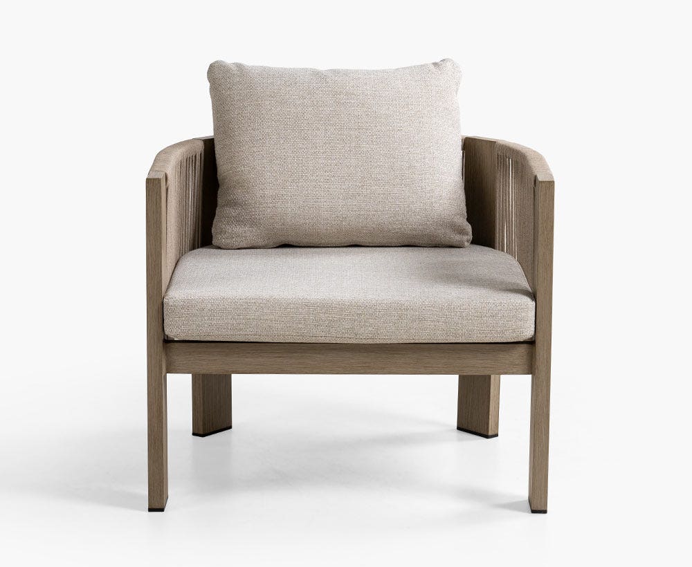 Perry 1 seater 78x77x64.5 beige