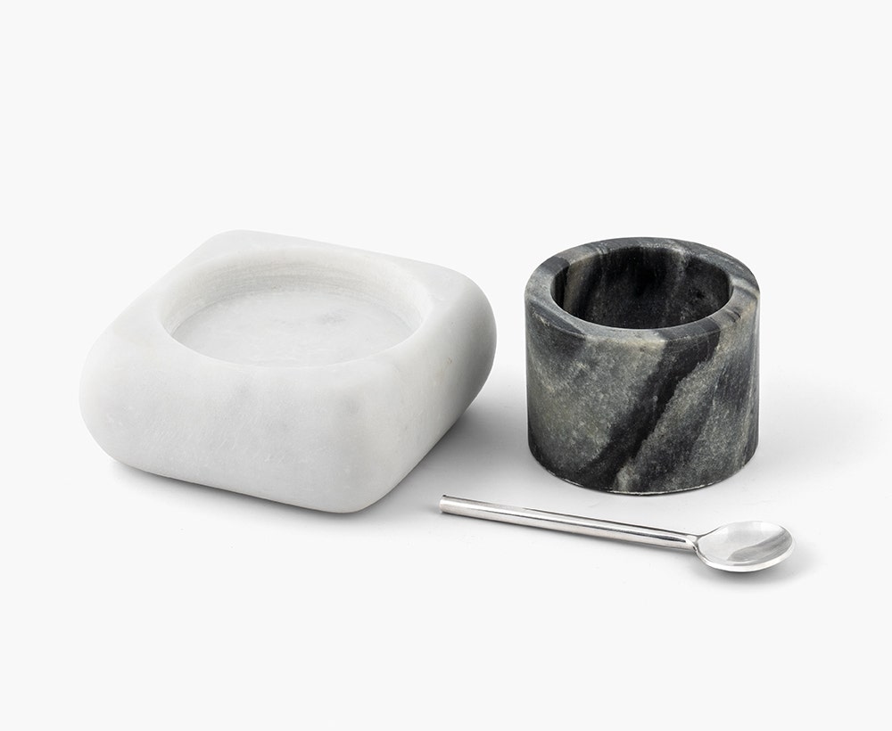 Plaridel Condiment Bowl With Spoon