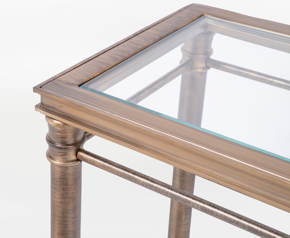 Priscilla Console- Antique Gold
