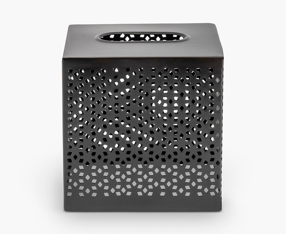 Punched Metal Tissue Box Luxury design made of high quality
