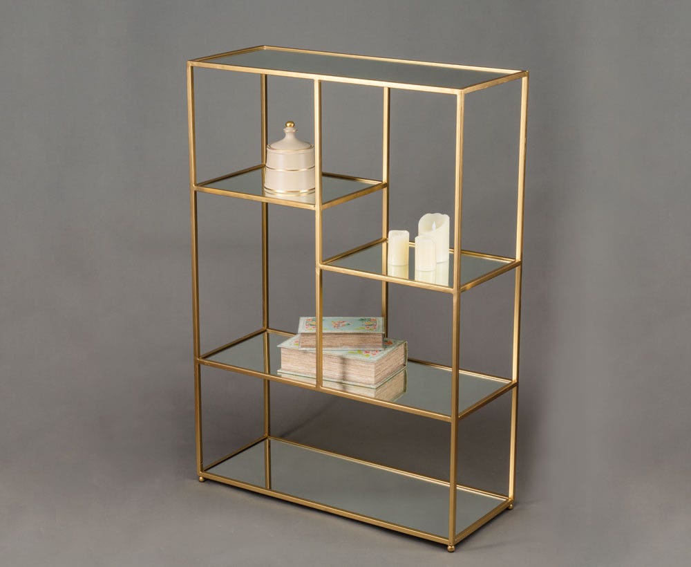Metal decorative deals shelves