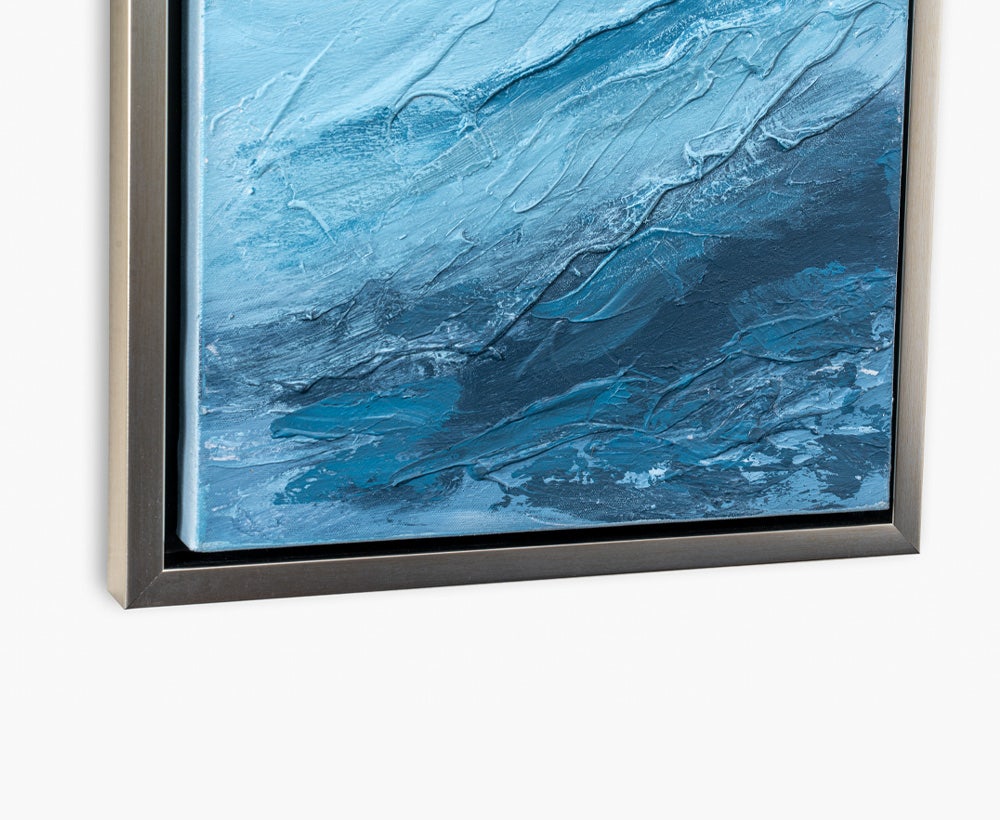S/3 Solen Painting 120X120~Bl/Wht/Champ