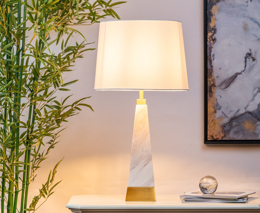 White table lamp clearance modern