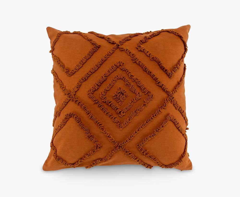 Rustic orange cushions online